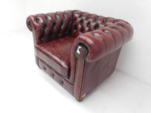 Afbeelding in Gallery-weergave laden, Chesterfield combinatie “SPRINGFIELD “ 3-2-1 zits Burgundy (Bordo-rood)
