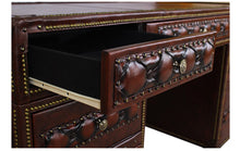 Afbeelding in Gallery-weergave laden, Zeer luxe Chesterfield bureau/desk &quot;President&quot;
