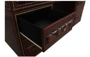 Zeer luxe Chesterfield bureau/desk "President"